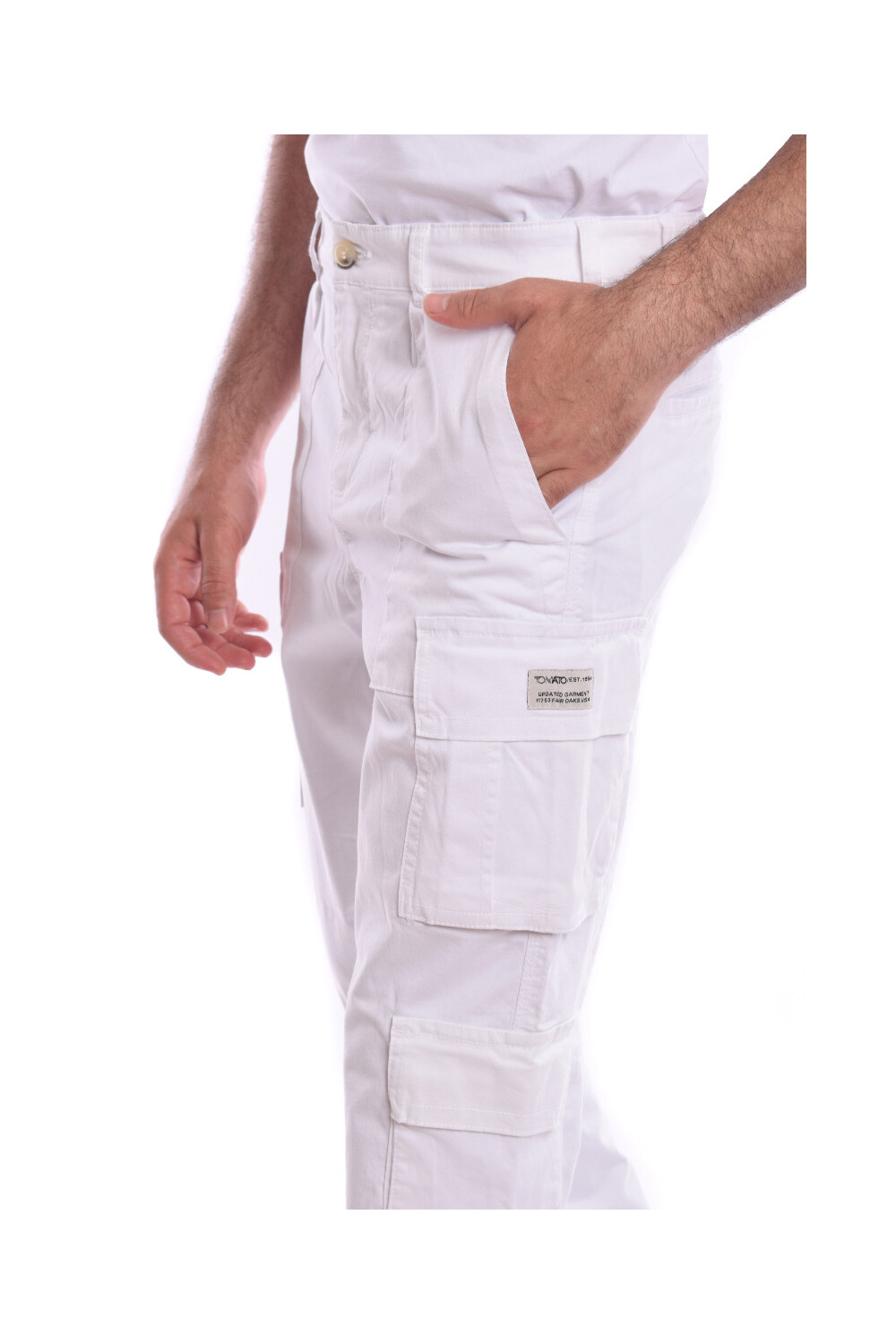 Men's Made Of Soft Gabardines Cargo Pants