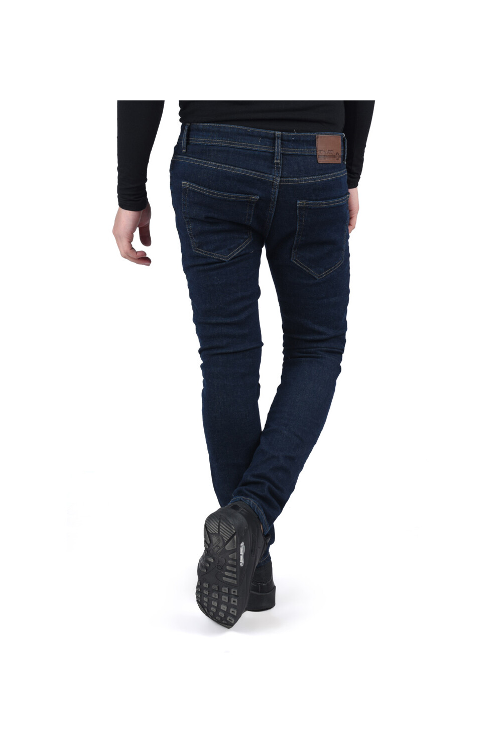 Men's Slim Fit Basic Details Jeans Pants With Five Pockets