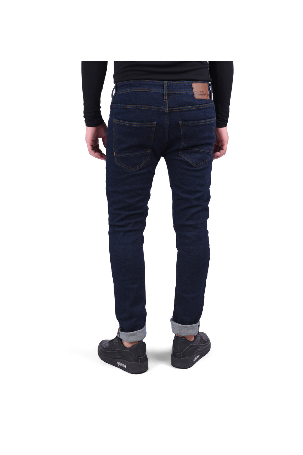 Men's Slim Fit Basic Details Jeans Pants With Five Pockets