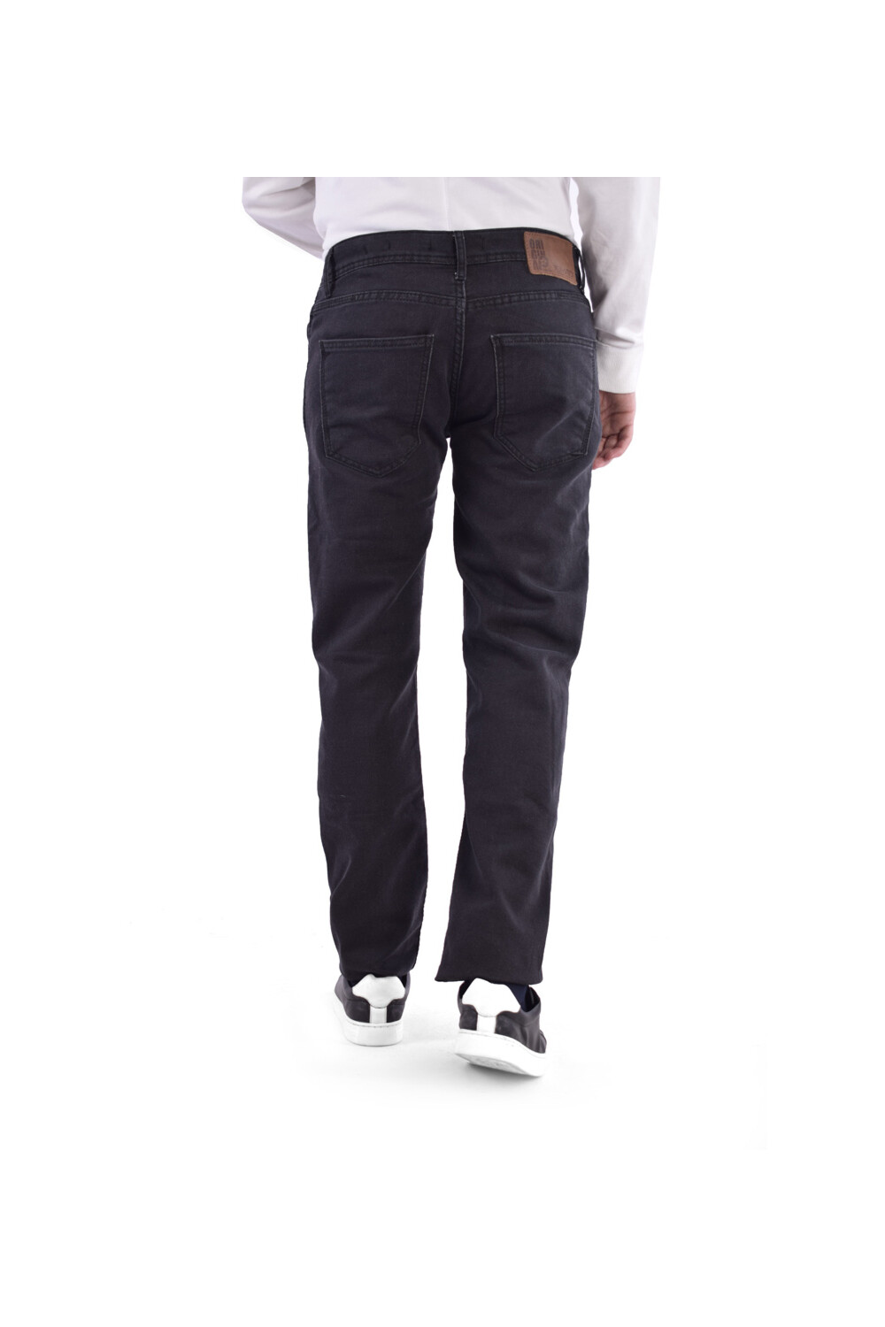 Men's Slim Fit Basic Details Jeans Pants With Five Pockets