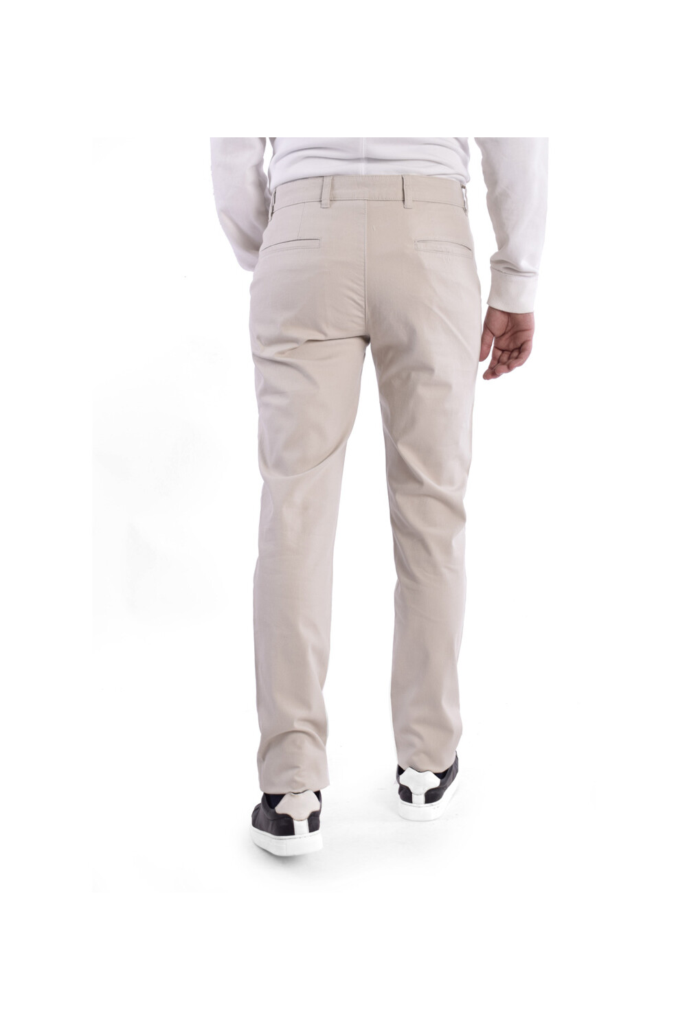 Men's Regular Fit Gabardines Pants With Basic Details