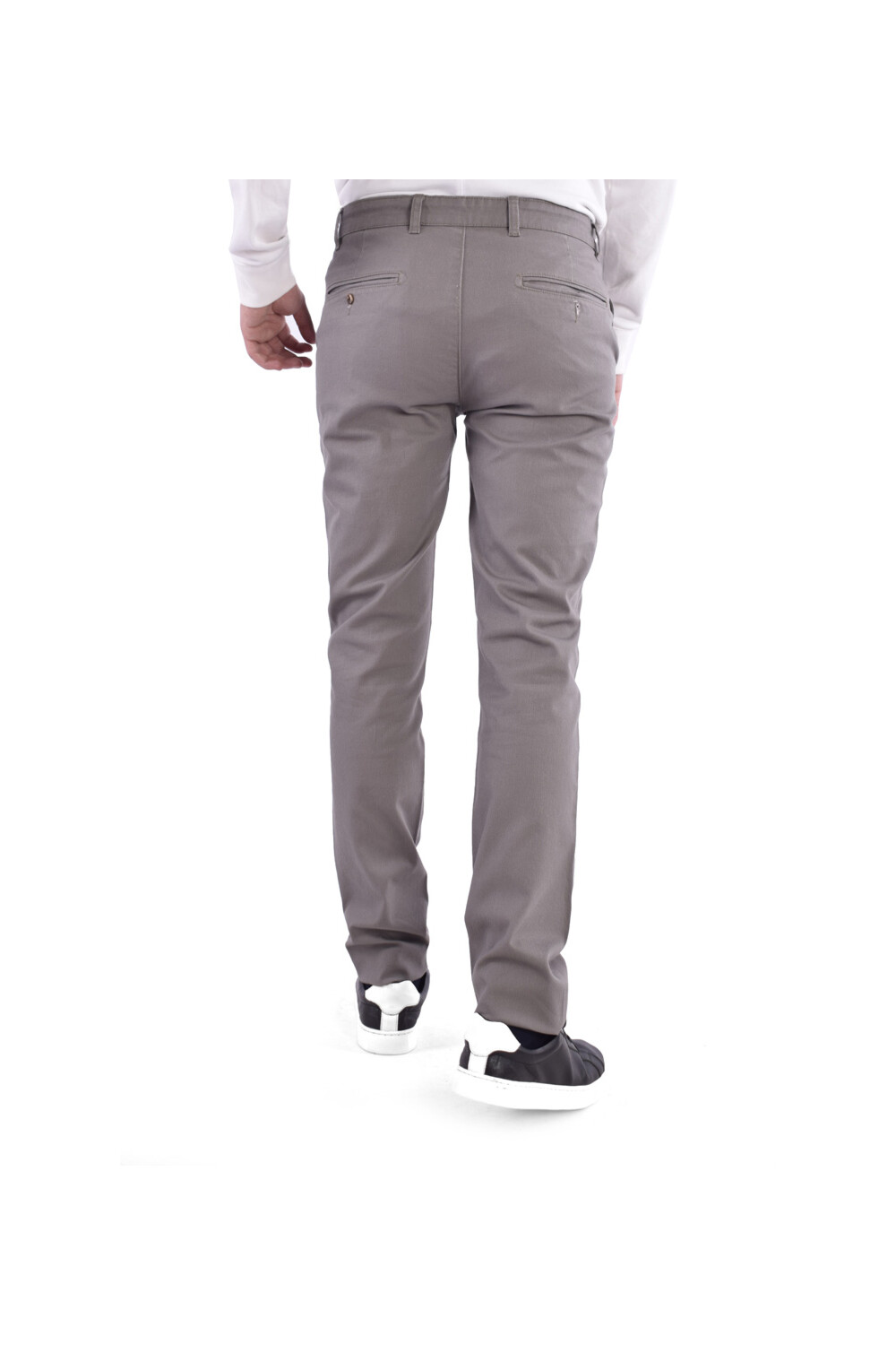 Men's Regular Fit Gabardines Pants With Basic Details