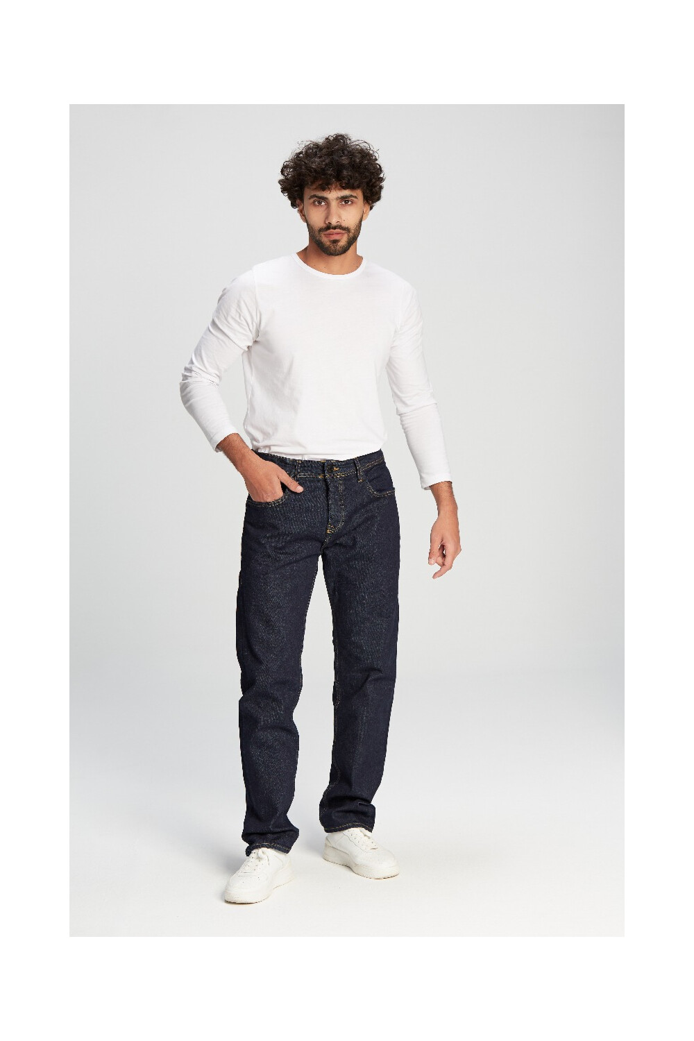 Men's Regular Fit Basic Five Pockets Ore Jeans Pants