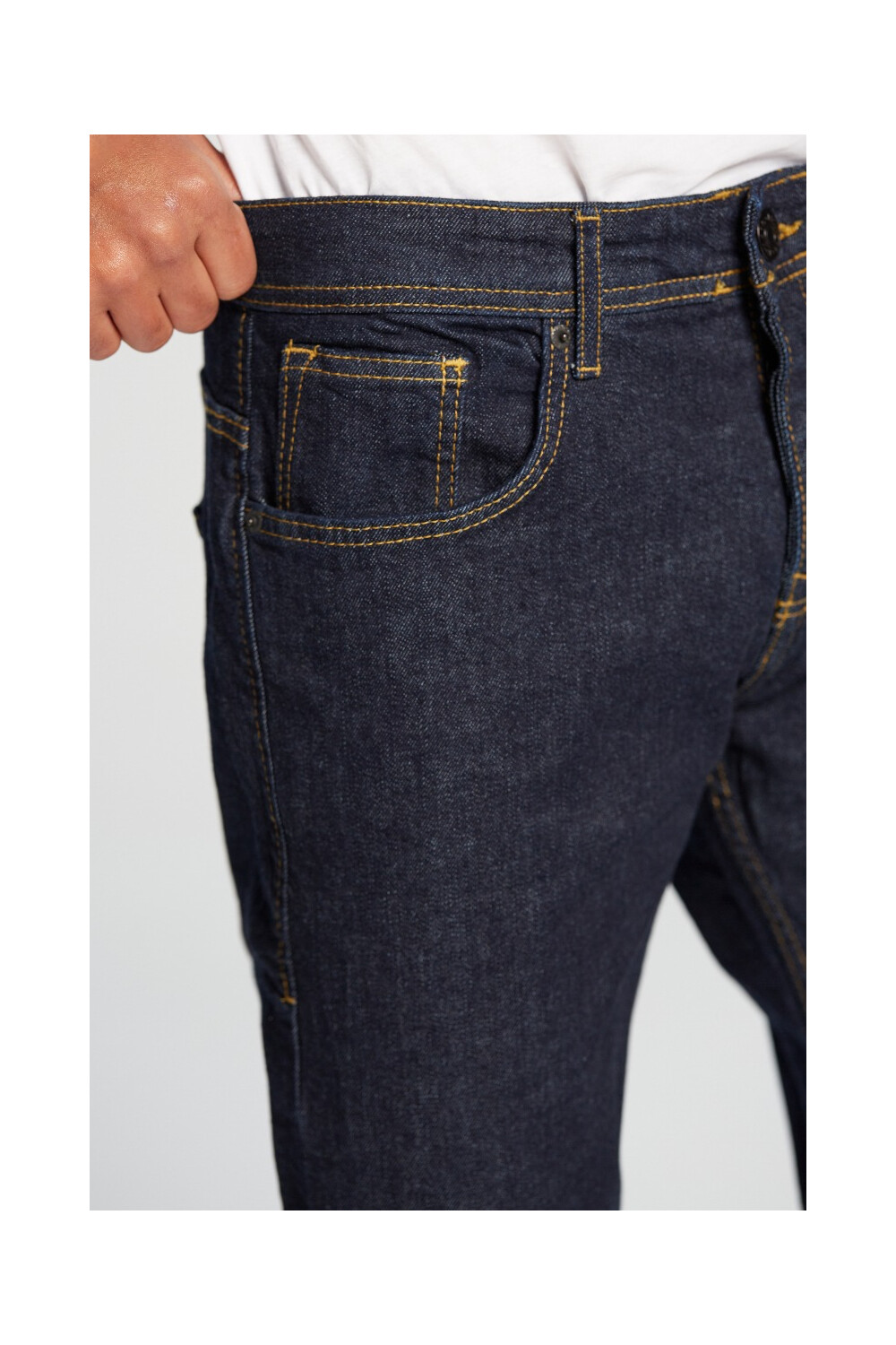 Men's Regular Fit Basic Five Pockets Ore Jeans Pants