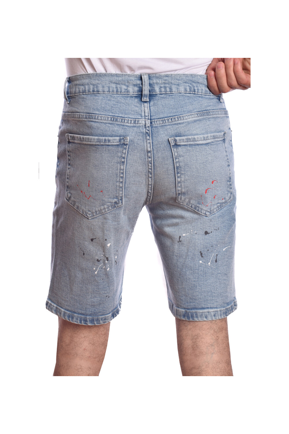 Unique denim shorts top