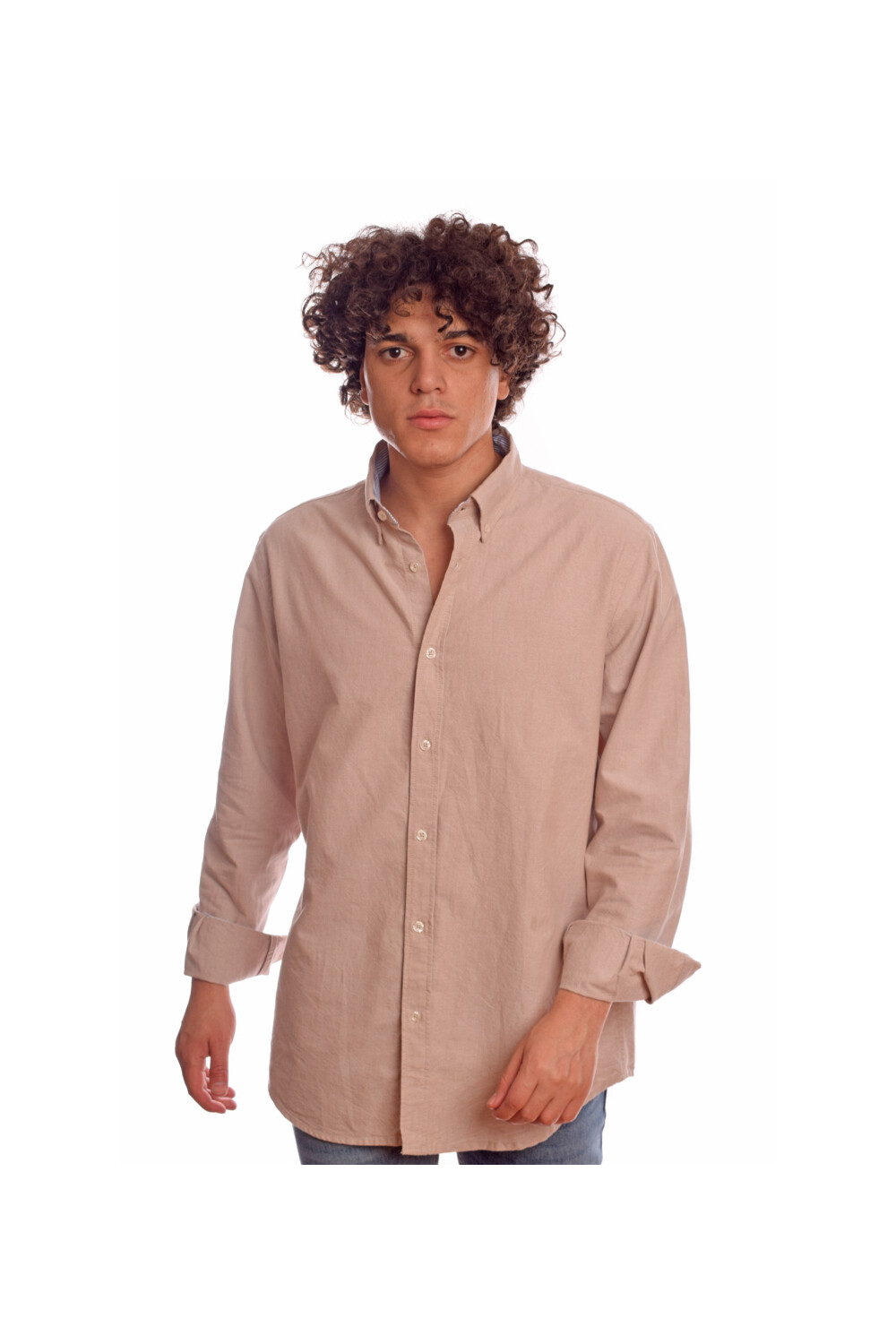 Men's Over Size Long Sleeves Classic Regular Fit Shirt