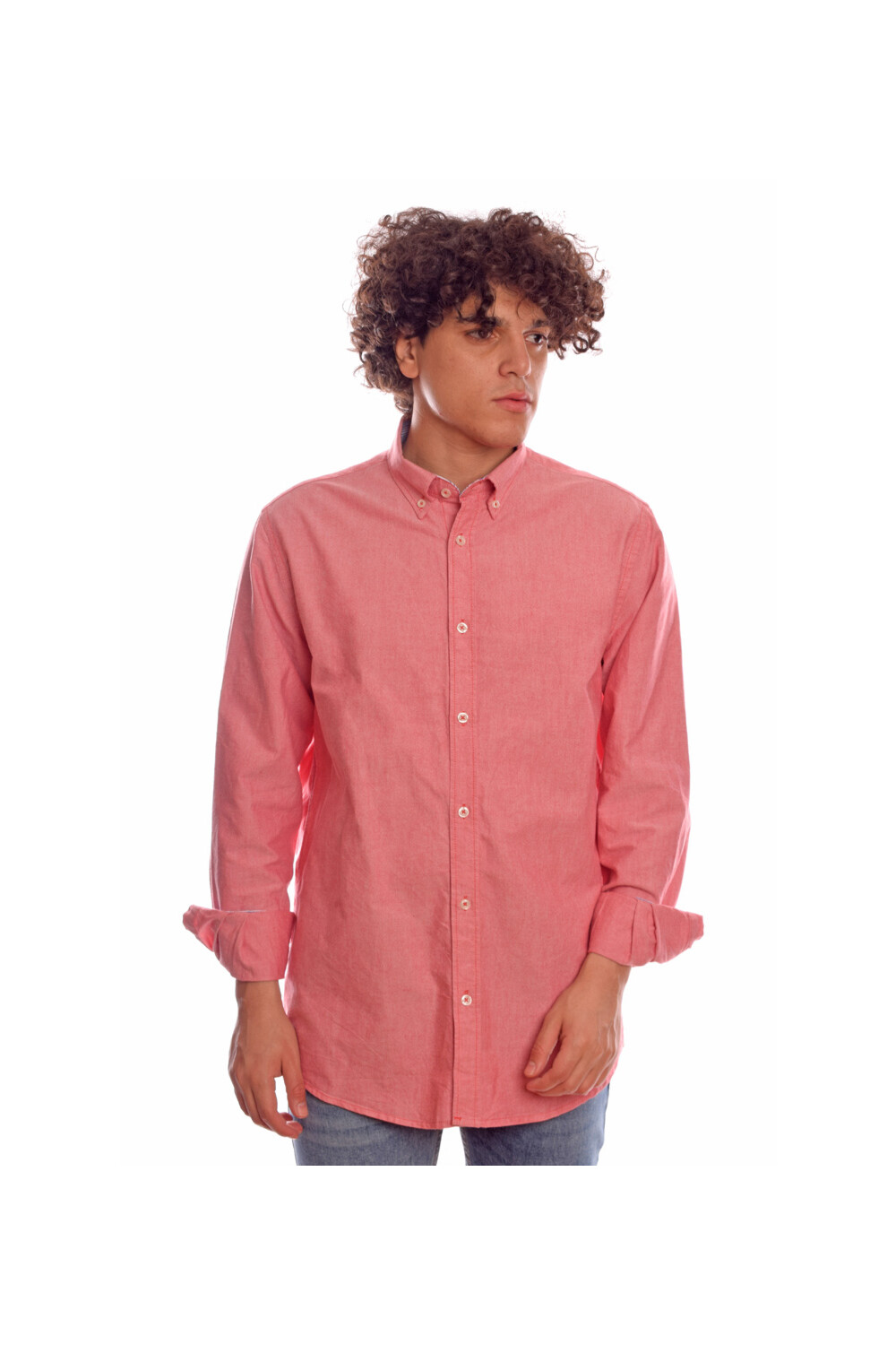 Men's Over Size Long Sleeves Classic Regular Fit Shirt