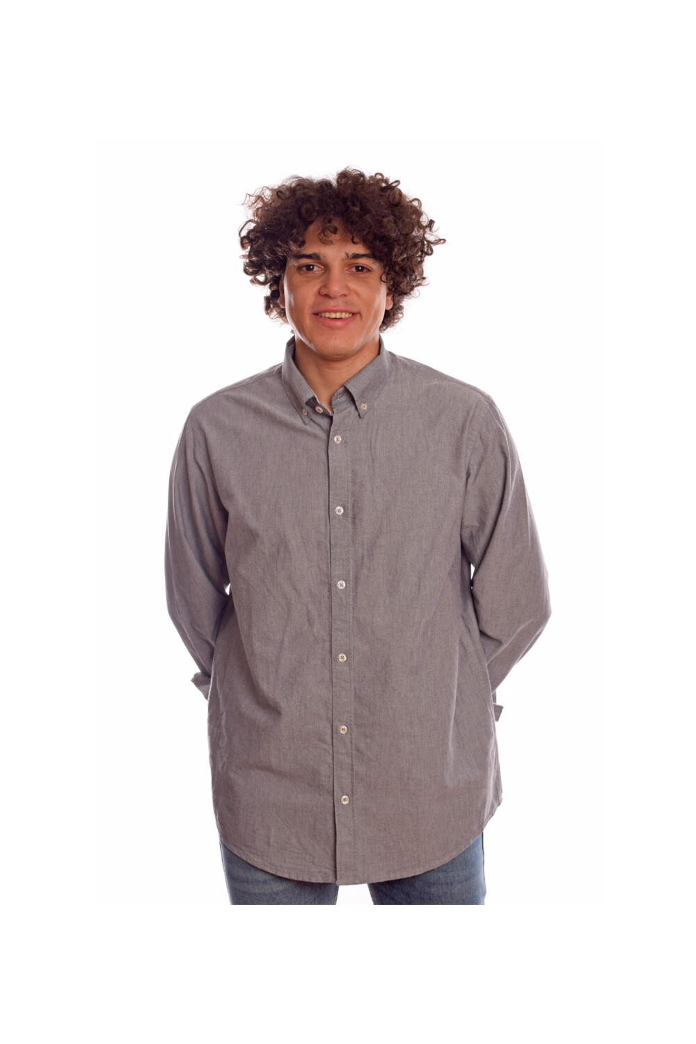 Men's Over Size Long Sleeves Classic Regular Fit Shirt