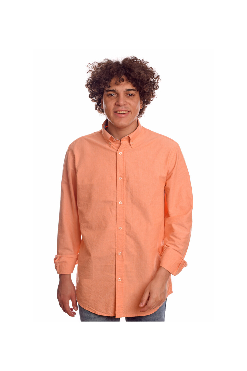 Men's Over Size Long Sleeves Classic Regular Fit Shirt
