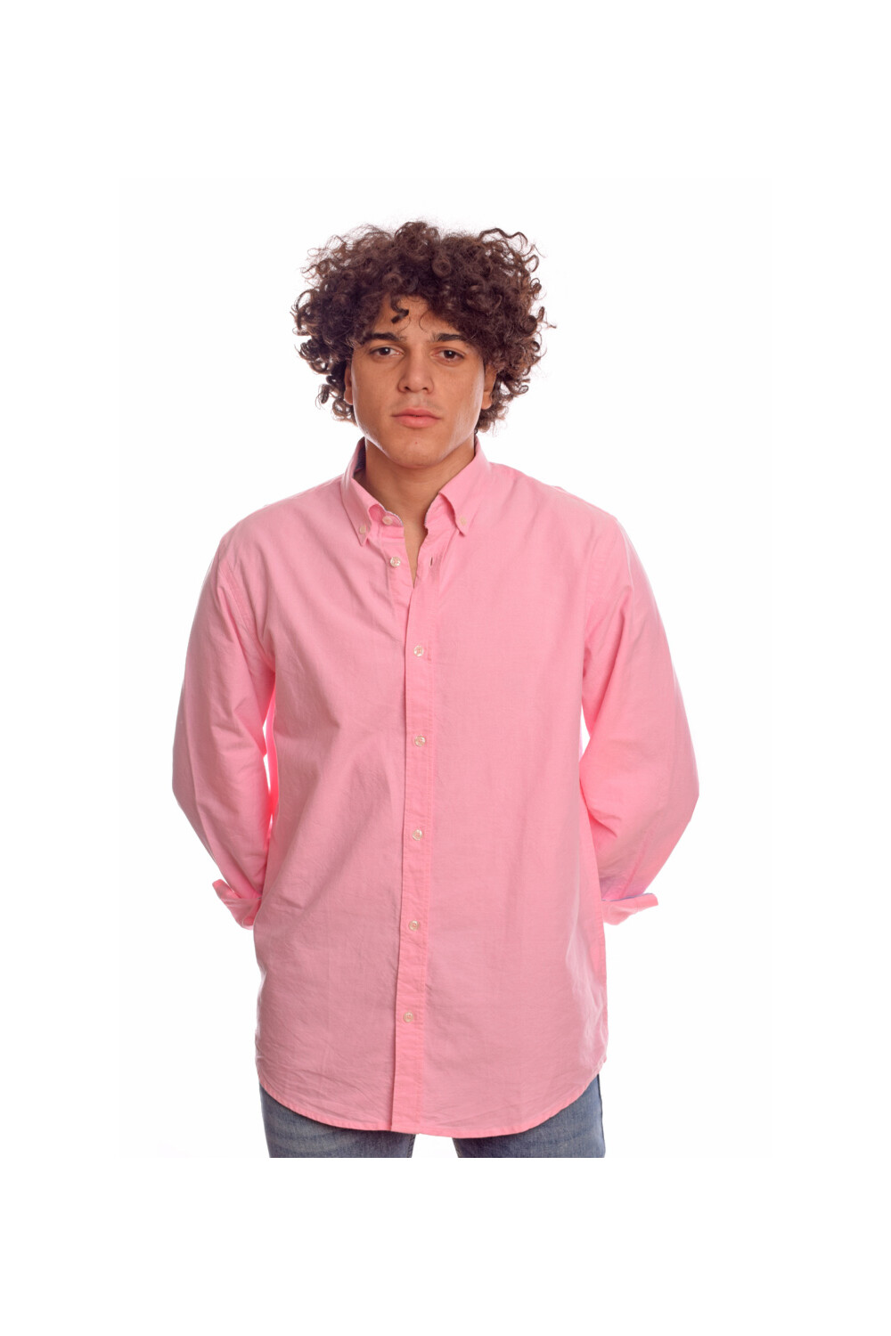 Men's Over Size Long Sleeves Classic Regular Fit Shirt