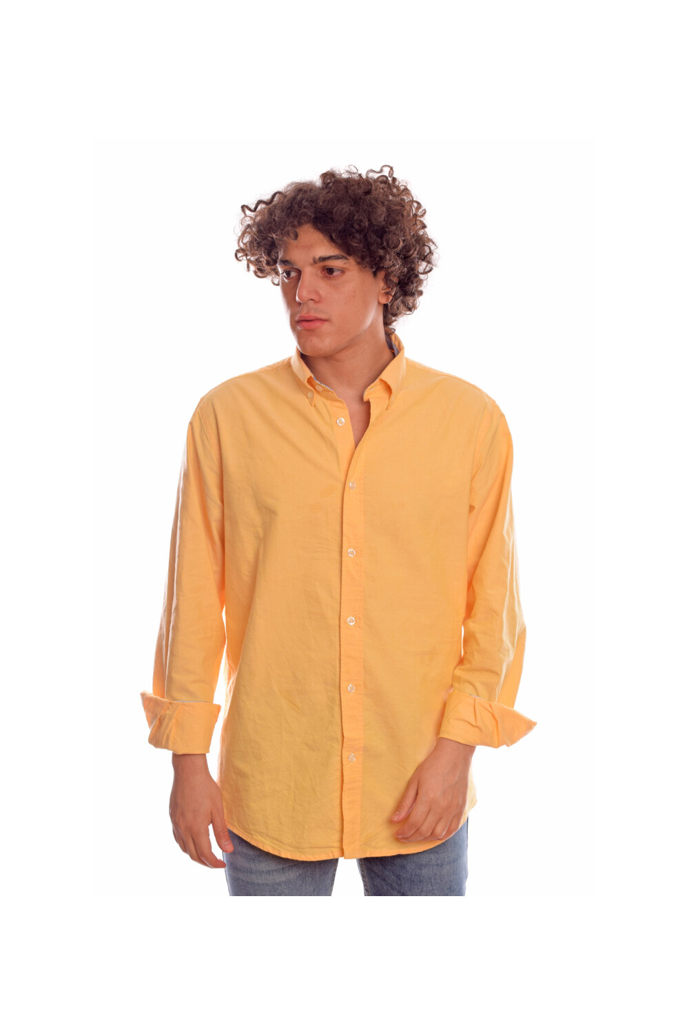 Men's Over Size Long Sleeves Classic Regular Fit Shirt
