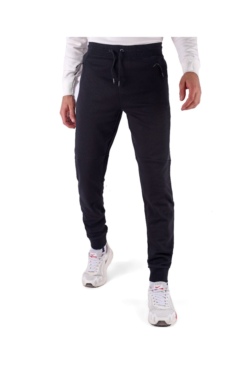 Men's Slim Fit Elasticated Waist Unique Sweatpants