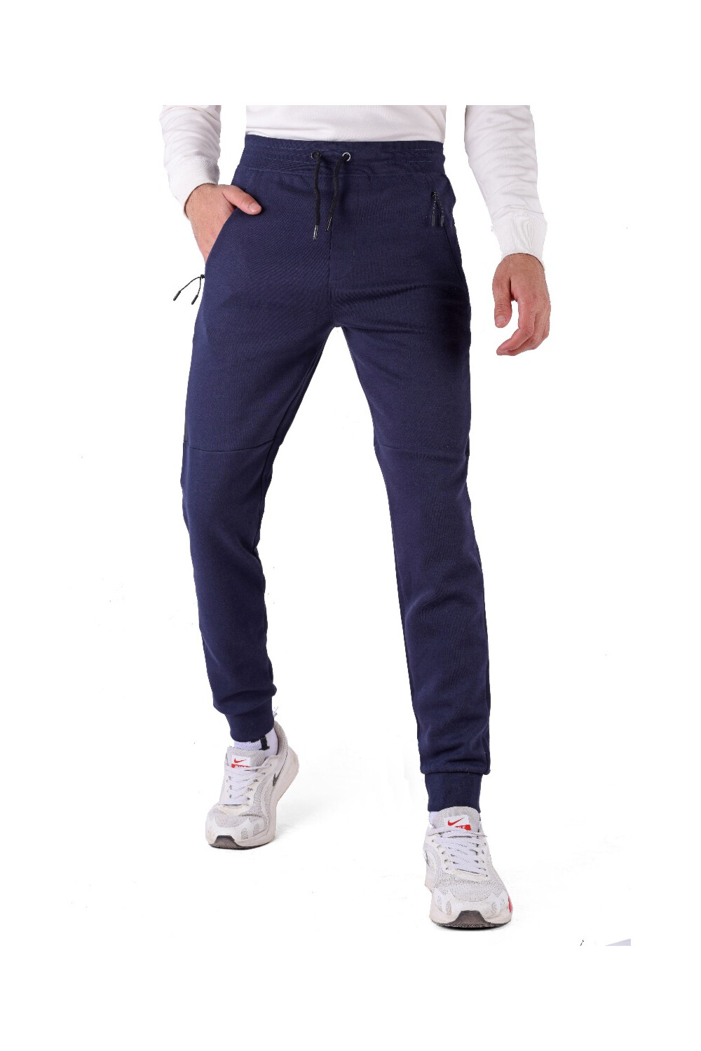 Men's Slim Fit Elasticated Waist Unique Sweatpants