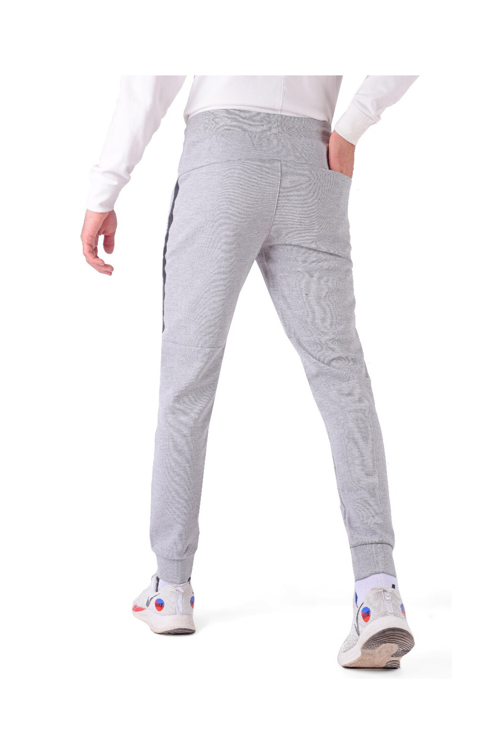 Men's Slim Fit Elasticated Waist Unique Sweatpants