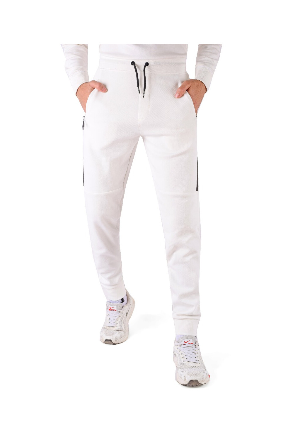 Men's Slim Fit Elasticated Waist Unique Sweatpants