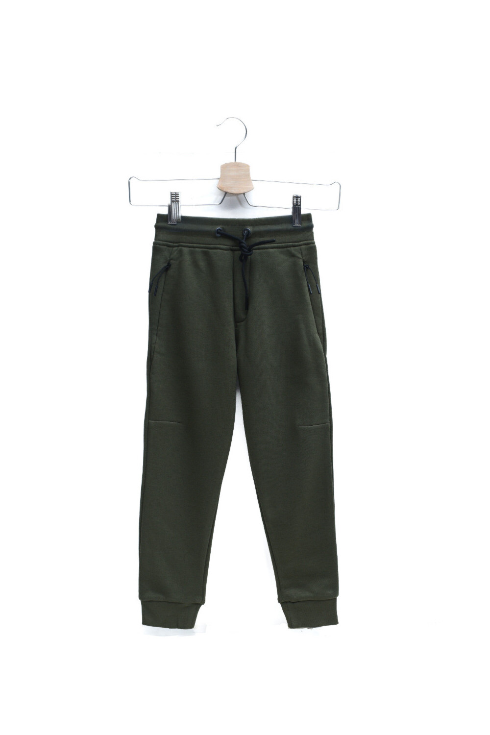 Boy's Slim Fit Unique Style Side Pockets Elasticated Waist Sweatpants