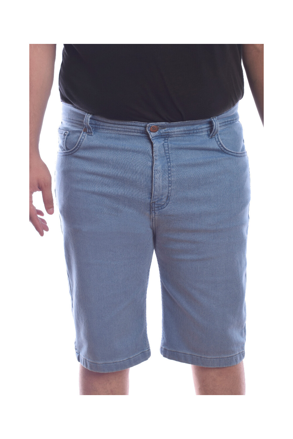 Men's Big Size Basic Jeans Shorts