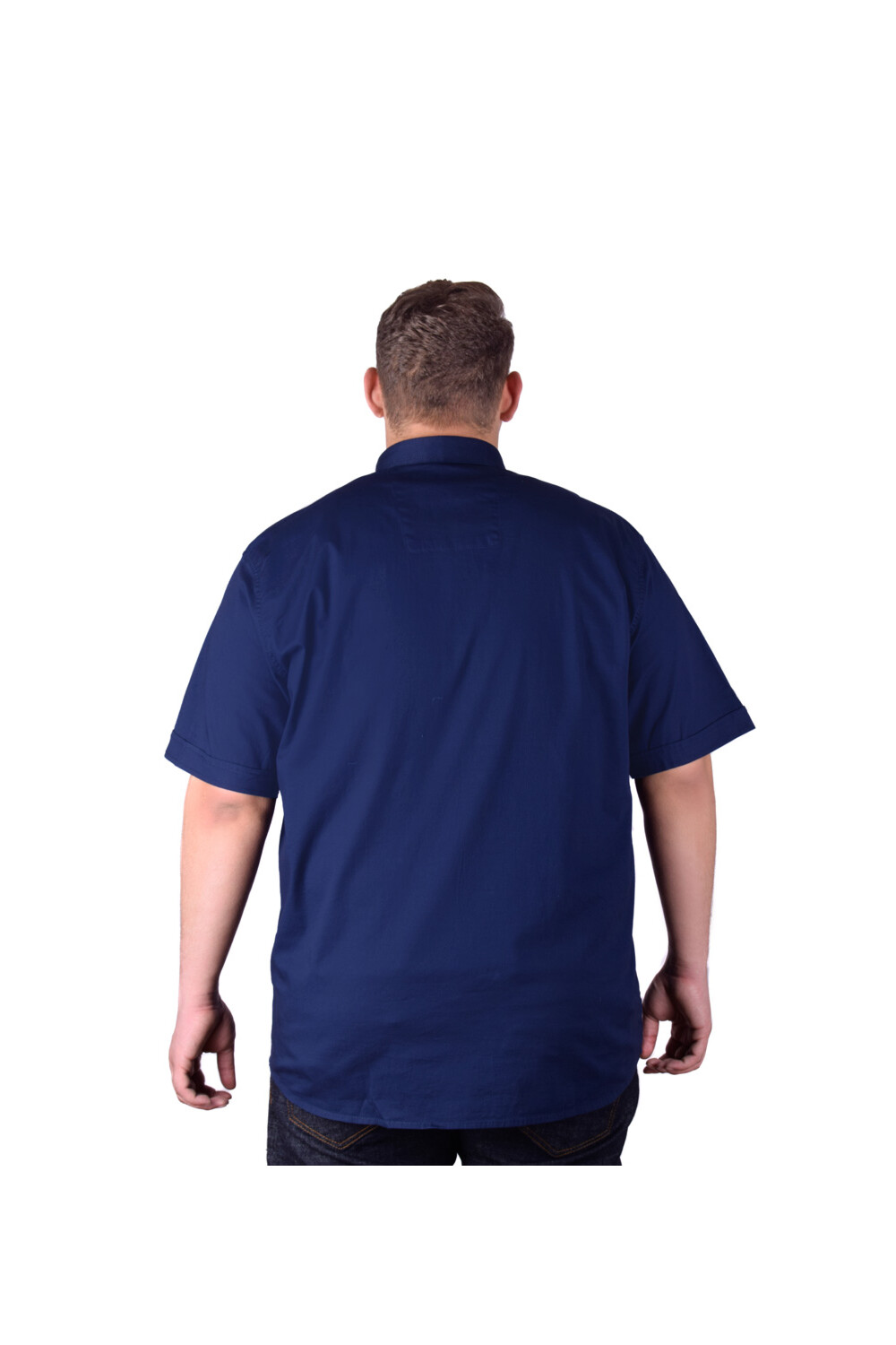 Men's Long Sleeves Classic Regular Fit Big Size Shirt