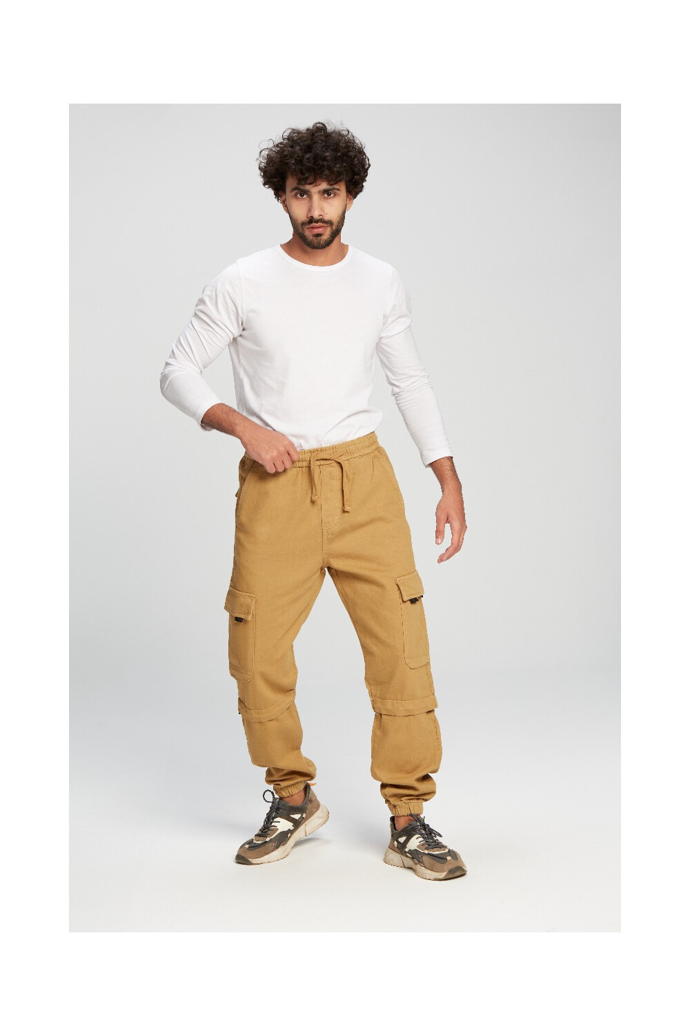Men's Cargo Made Of Comfort And Soft Gabardines Pants