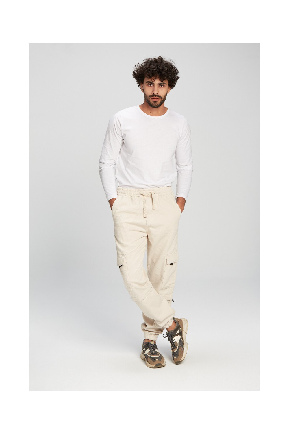 Men's Cargo Made Of Comfort And Soft Gabardines Pants