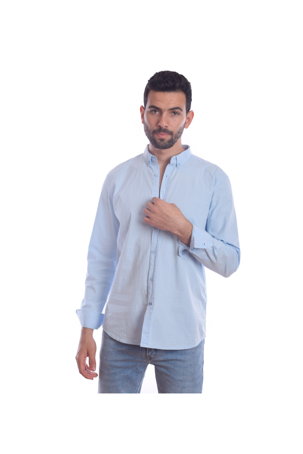 Men's Classic Long Sleeves Regular Fit Made Of Comfort Cotton Shirt