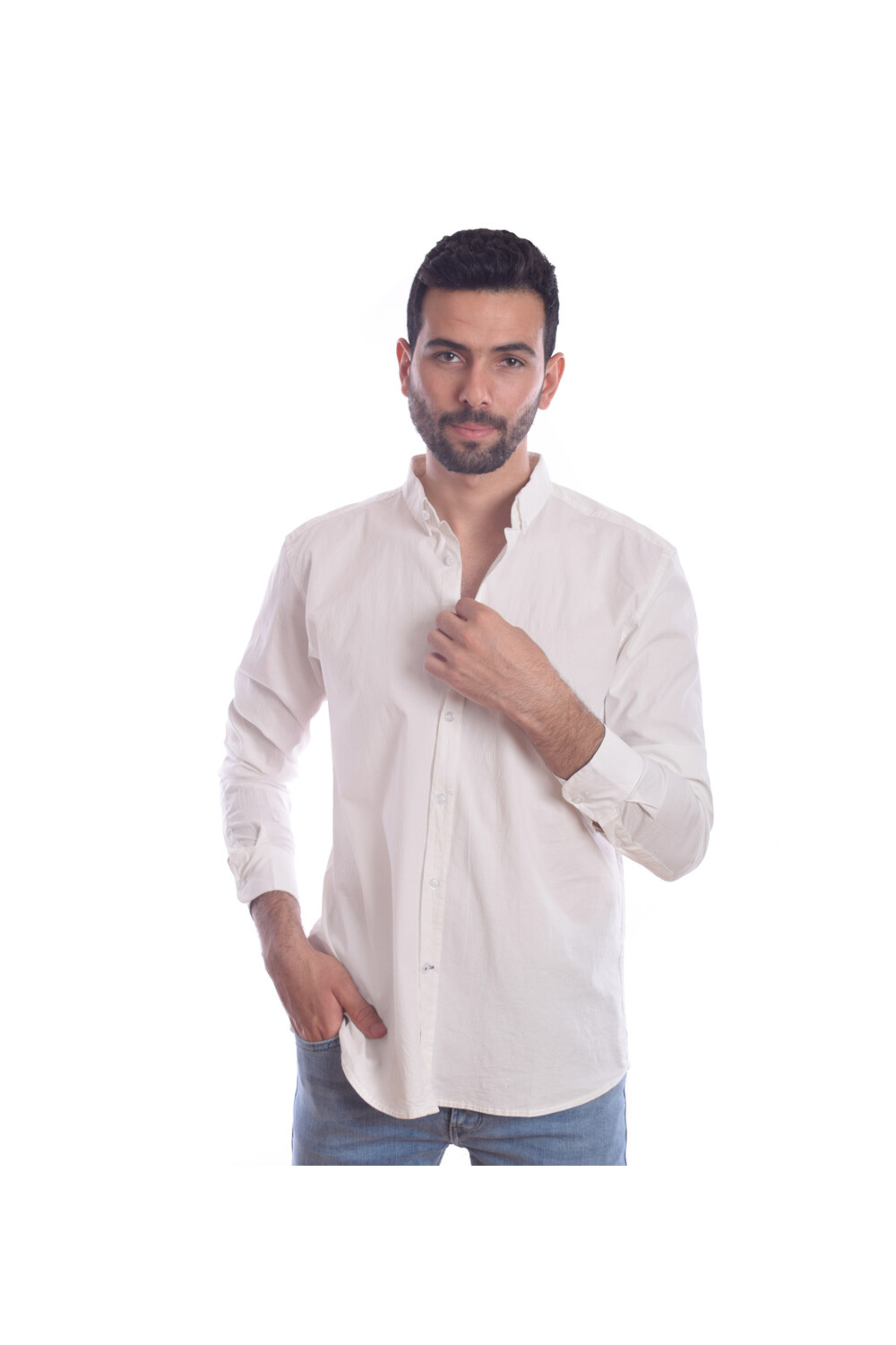 Men's Classic Long Sleeves Regular Fit Made Of Comfort Cotton Shirt